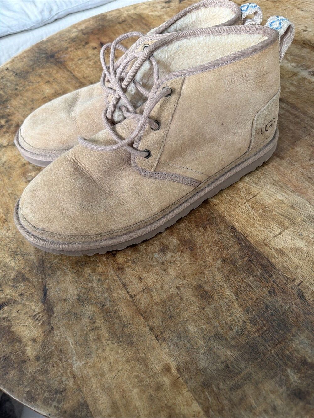 UGG Men's Chukka Boots in Light Tan